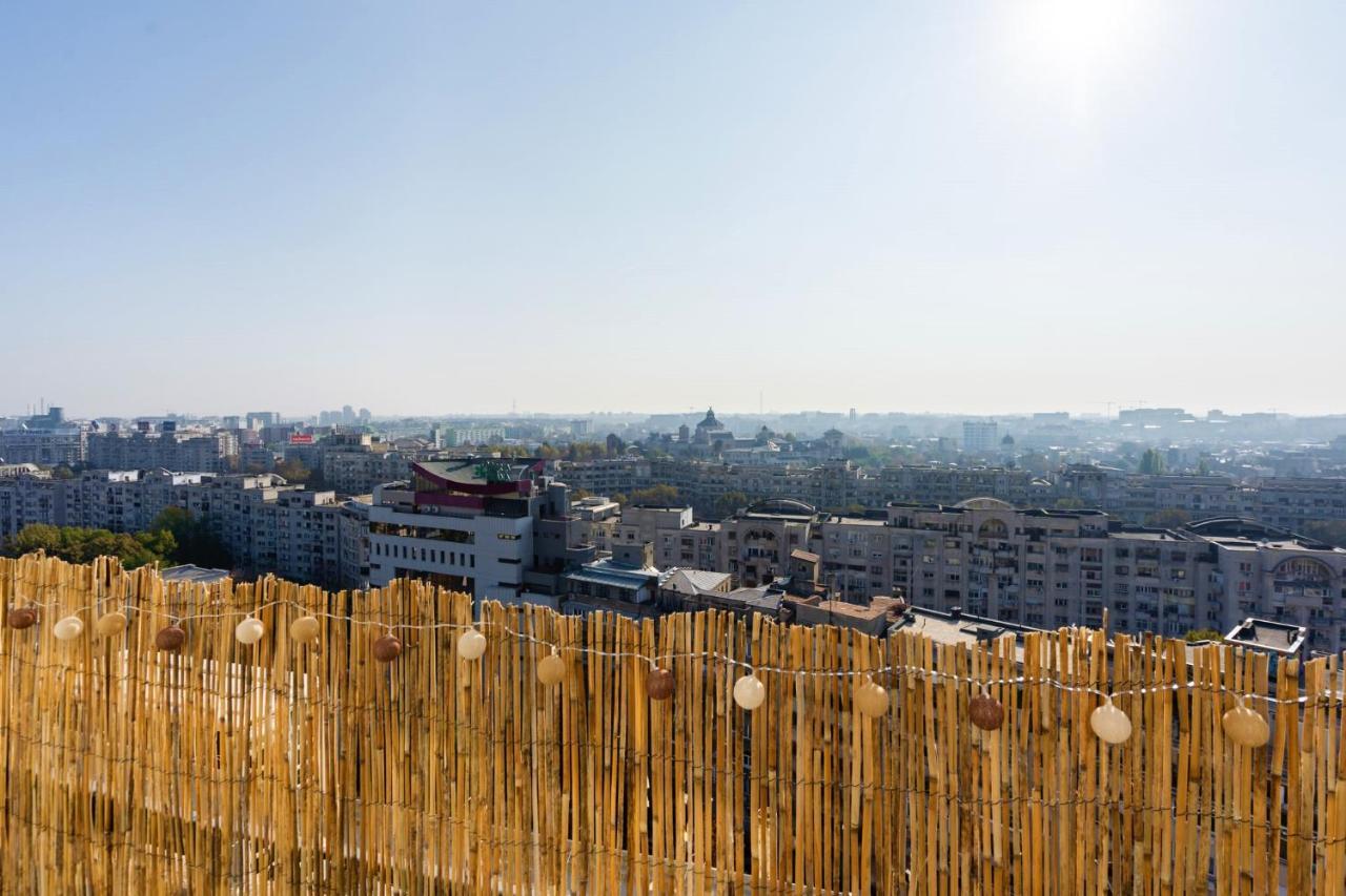 Central Apartment Tower Bucharest Luaran gambar