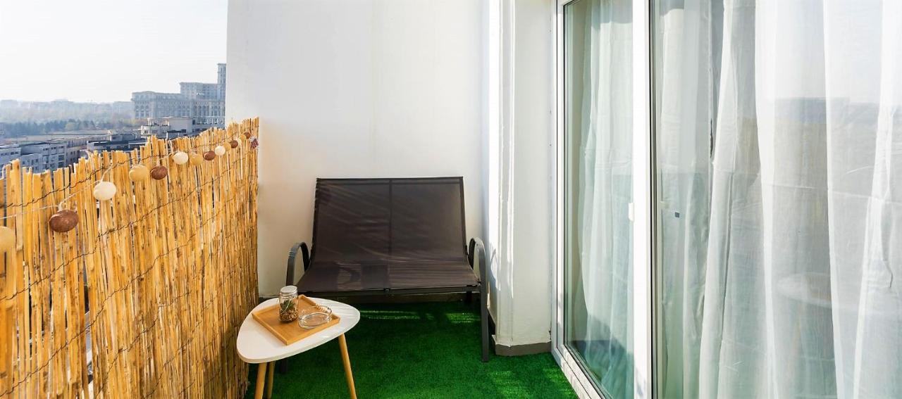 Central Apartment Tower Bucharest Luaran gambar